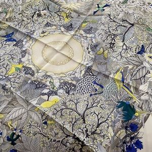 Hermès silk twill scarf